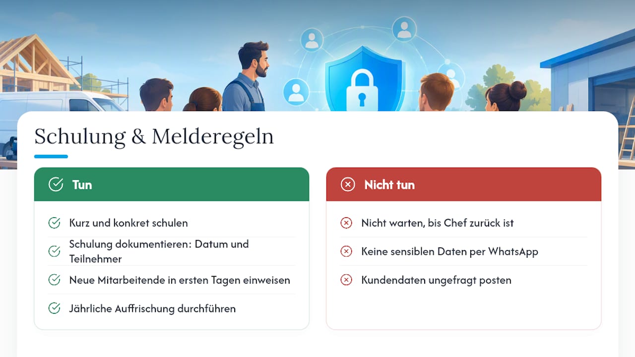 Schulung und Sensibilisierung: Warum Ihr Team die eigentliche Schwachstelle ist — overview diagram
